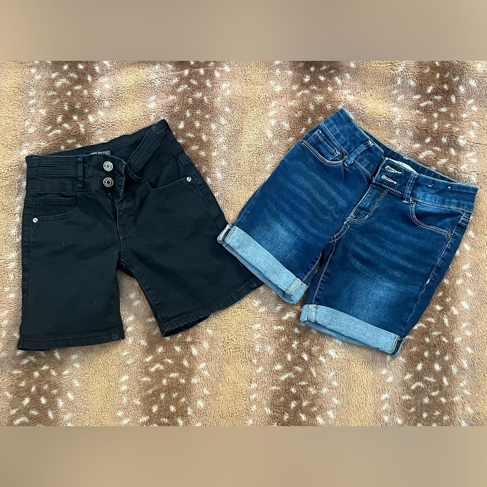 2 pair size 10 girls shorts